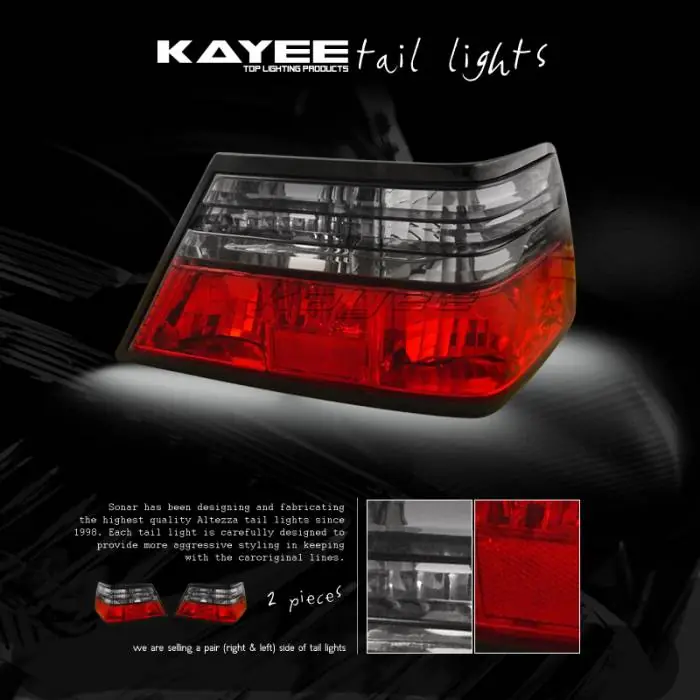 Top Pick Smoked Red Taillights