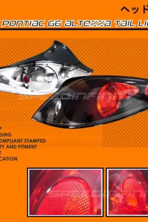 Special Discount Black Clear Taillights Coupe