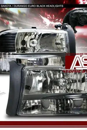 Euro Black Headlights Direct From Manufacturer