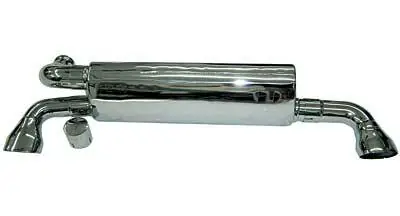 Dual Outlet MAXFLO Catback Exhaust Muffler Professional Grade