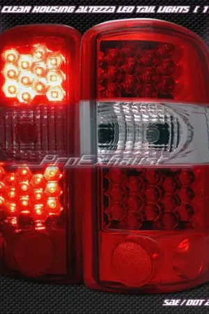 Crafted Euro Red Clear LED Taillights
