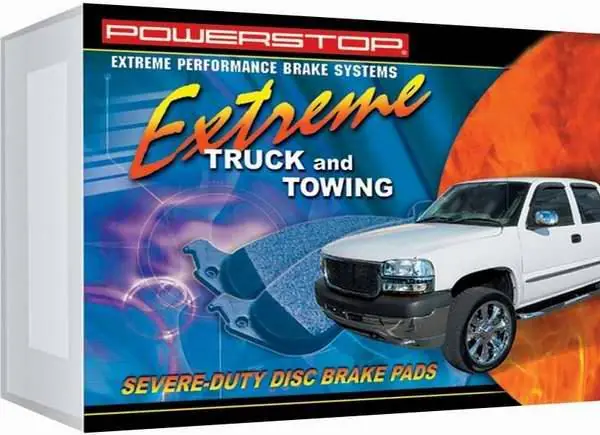 Power Stop Friction Z36 Truck & Tow Brake Pads - Front - Z36-772 Premium