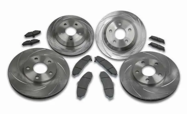 SSBC Turbo Slotted Rotors & Pads - Front & Rear - A2350007 Factory Price