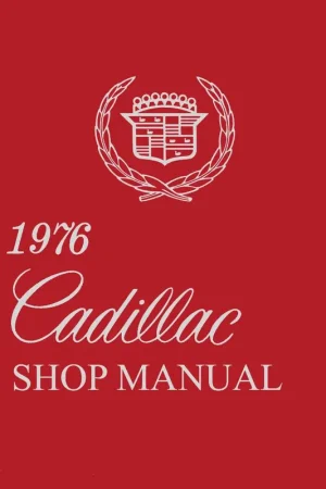 Genuine Service Manual for 1976 Cadillac