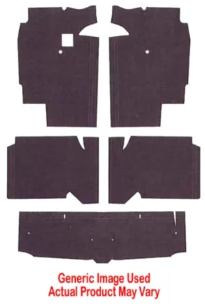 Sound Deadener Tar Rubber 4pc for 1967-1974 Dodge Dart 2 Door Hardtop USA Made Best Price