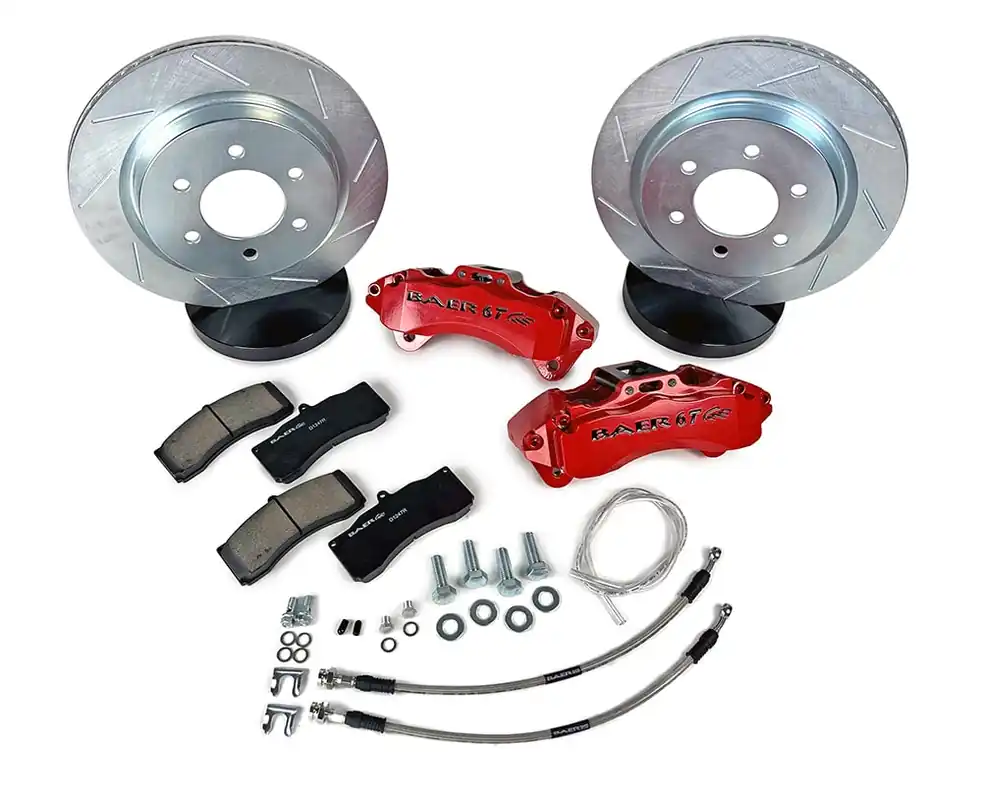 Cheap Baer Brakes 4301682FR-2 Baer Brakes 13.5" 6T Front Brake Kit, Fire Red, SZ