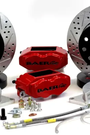 Baer Brakes 4262325CY-1 Baer Brakes 11" SS4+ Rear Brake Kit, Comp Yellow, Slot Seasonal Sale