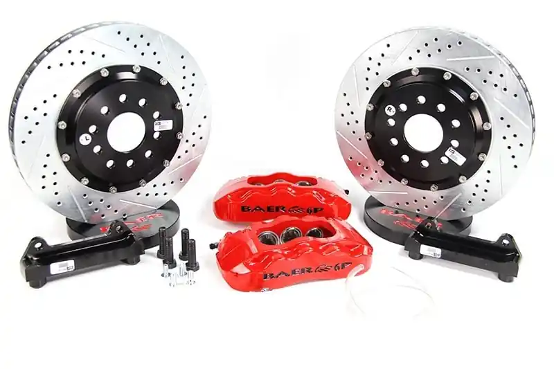 Hassle-Free Returns Baer Brakes 4401006CY Baer Brakes 14" Pro+ Front Brake Kit, Comp Yellow, SDZ