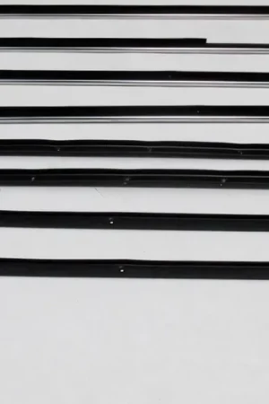 Low Price Window Sweeps Weatherstrip for 1963-1964 Impala Hardtop 4-Door Black Front Rear