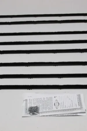 Window Sweeps Weatherstrip for 1962 Ford Fairlane Black Front Rear Left Right One Day Deal