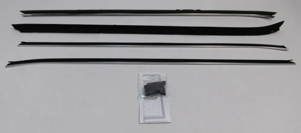 Shop Now Window Sweeps Weatherstrip for 70-81 Camaro/Firebird Front LH/RH Inner/Outer 4Pc
