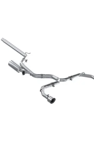 Holiday Sale MBRP Exhaust T304 Stainless Steel, 3" Cat-Back, 2.5" Dual Split Rear for 2022-2025 Volkswagen Golf GTI MK8 - S4617304