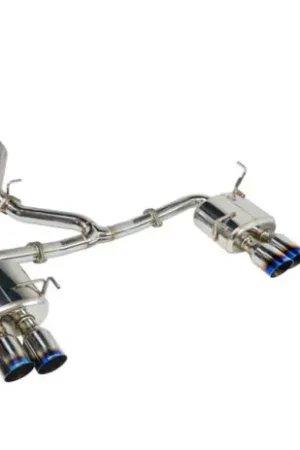 Remark 2022-2025 Subaru WRX Cat-Back Exhaust w/ Burnt Stainless Tip Cover Premium