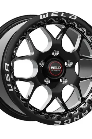 WELD Solana Beadlock Drag 2005-2026 Mustang GT Wheel 18x10 | 5x114.3 BC (5x4.5) | +45 Offset | 7.27 Backspacing - S91080067P45 Holiday Sale
