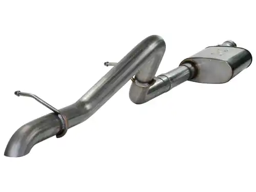 Mega Sale aFe Power MACH Force-Xp 2-1/2in 409 Stainless Steel Cat-Back Exhaust for Jeep Wrangler (JK) 07-11 V6-3.8L (4 Dr) #49-46226