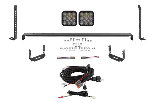 Best Choice Diode Dynamics 14-23 Toyota 4Runner SS5 Stealth Grille LED 2-Pod Kit - Pro White Driving