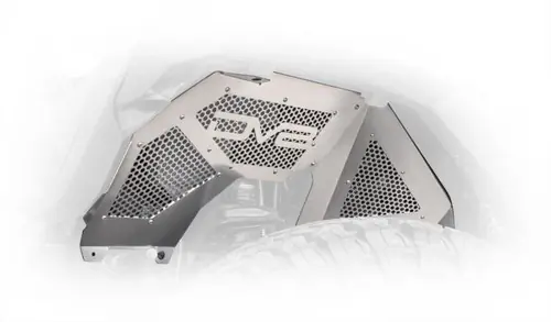 DV8 Offroad 2018-2025 Jeep Wrangler JL Front Inner Fenders - Black - INFEND-03FB Hassle-Free Returns