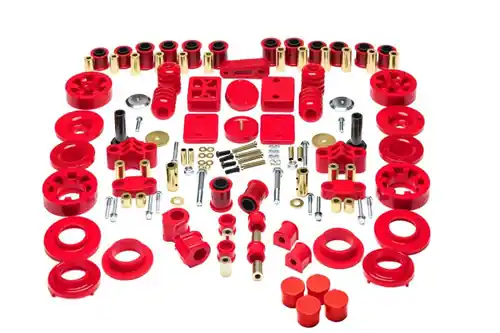 Free Returns Energy Suspension 2018-2025 Jeep Wrangler JL Rubicon Red Rock-Flex Ultimate 2in Lift System Set - 2.18110R