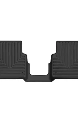 Reduced Price Husky Liners 2021-2024 Jeep Grand Cherokee L 2nd Row Bucket Seats X-act Contour Rear Floor liner (Black)