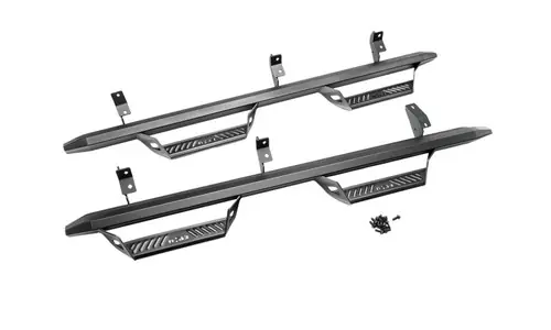 N-Fab 2021-2023 Ford Bronco 2 Door Predator PRO Step System - Wheel 2 Wheel - Tex. Black Same Day Shipping