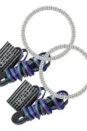 Flash Sale Oracle Toyota Tacoma 2016-2022 Halo Kit - ColorSHIFT w/o Controller