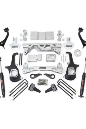 ReadyLIFT 7-8'' Lift Kit with SST3000 Shocks for GM 2011-2018 2500 3500HD RWD 4WD 44-3070 Next Day Delivery