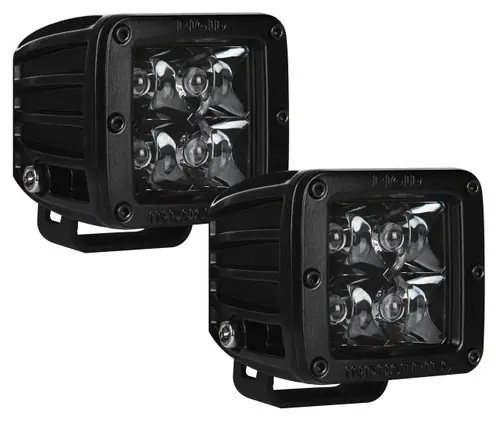 Budget Rigid Industries D-Series Pro Spot Midnight /2 #202213BLK