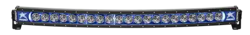 Premium Rigid Industries Radiance Plus Curved 40" Blue Backlight Light Bar #34001