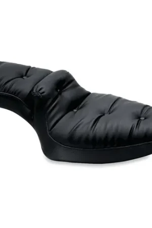 Mustang 04-21 Harley Sportster Duke 1PC Seat Regal - Black Budget