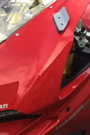 High Quality New Rage Cycles 2016-2019 Ducati 959 Panigale Mirror Block Off Turn Signals - 959-MBO-A