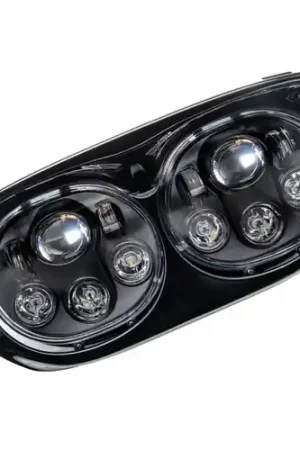 Oracle Harley Davidson Road Glide Replacement LED Headlight - Black SEE WARRANTY Special Offer