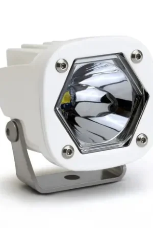 Baja Designs S1 Spot LED Light w/ Mounting Bracket Single - White - 380001WT Exclusive Offer