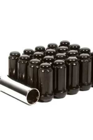Best Choice Method Lug Nut Kit - Spline - 12x1.25 - 5 Lug Kit - Black (Subaru)