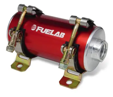 Fuelab Prodigy High Pressure EFI In-Line Fuel Pump - 1500 HP - Red Professional Grade