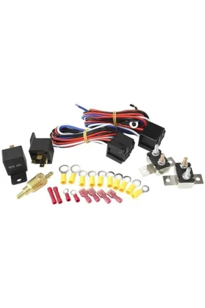 Certified Aeroflow Dual Fan Relay and Wiring Harness Kit