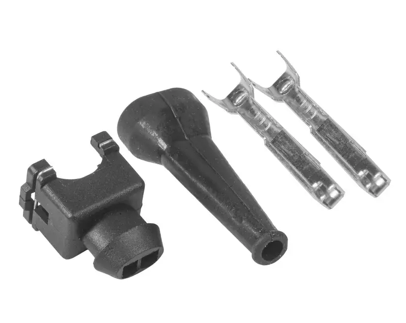 No Minimum Order Proflow Fuel Injector Wiring Plug EV1 Bosch Style 2 Pin Include Terminals & Boot