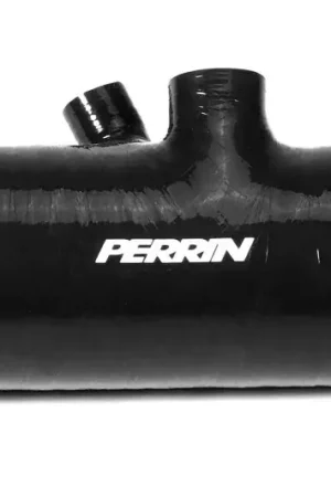 Discount Perrin Perrin 2022+ Subaru WRX Black 3in Turbo Inlet Hose w/ Nozzle (Short)