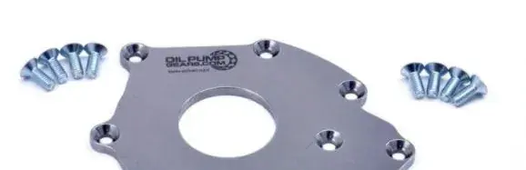 Platinum Racing Products Ford BARRA Billet Steel Backing Plate Default Title Original