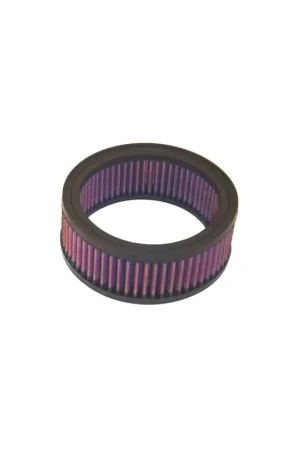 K&N Filters Round Air Filter - 5" ID x 6.375" OD x 2.5" H Warranty Included
