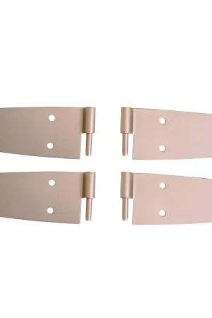 Rugged Ridge 76-93 Jeep CJ / Jeep Wrangler Satin Stainless Steel Door Hinge Kit Free Delivery