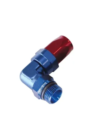 Time-Limited Aeroflow 90 Deg Taper Swivel Hose End-12AN To -10AN - Black