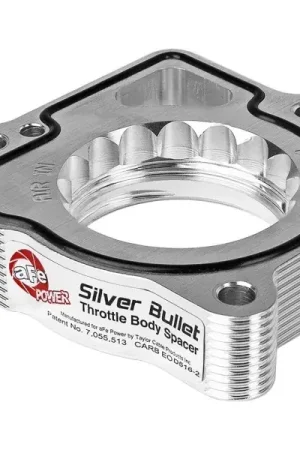 Flash Sale aFe aFe 2024 Ford Mustang GT/ 2024 Ford Mustang Dark Horse V8 5.0L Silver Bullet Throttle Body Spacer