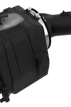 Original aFe aFe 21-24 Ford F-150 V6/V8 Dynamic Air Scoop w/ Pro DRY S Filter (D.A.S. PLUS)