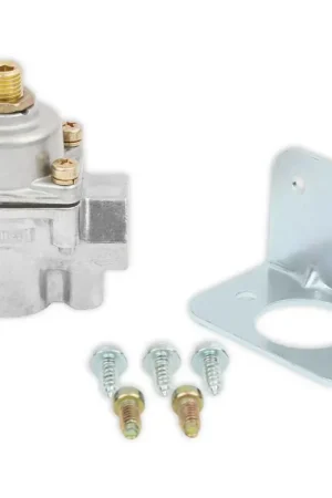 Fan Favorite Holley Carbureted Bypass Fuel Pressure Regulator Street/Strip Carbureted Applications Two Port Adjustable from 4.5 to 9 PSI