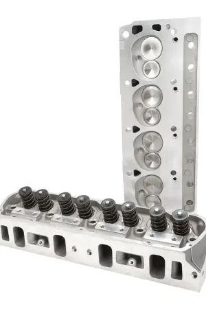 Proflow Cylinder Heads SuperMax 220 CNC SB Ford 289 302 351W Aluminum Assembled 58cc Chamber 205cc Intake Runner 600HP Plus Out of Box Pair Luxury