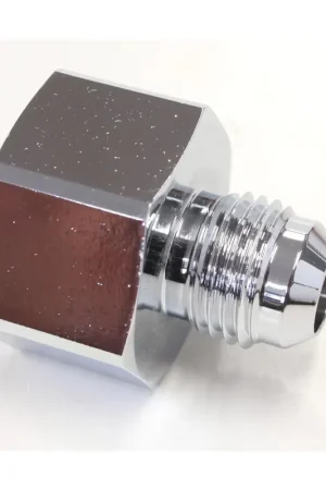 Aeroflow Nitrous Bottle Adapter -6AN w/Steel to Suit BOC Bottle Worldwide Shipping