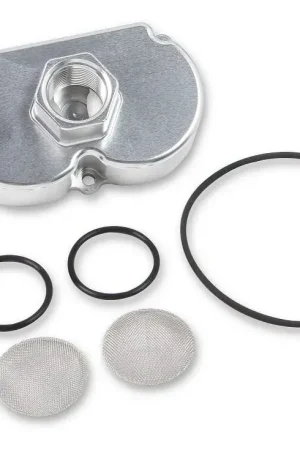 Holley Single Inlet Conversion Kit Endplate Conversion Kit 12-3000 Single Inlet_x000D_ Genuine