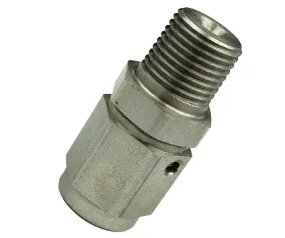 Proflow Stainless Steel Adaptor Male 1/8in NPT To -03AN Female Modern