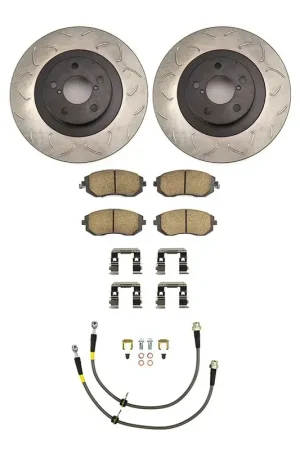 Faction Fab Brake Upgrade Kit - Front (WRX 03-05) Free Returns