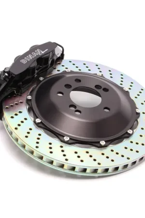 Dinan by Brembo Front Brake Set - 2009-2016 BMW Z4 Front - Black Calipers - Drilled - E89 Limited Edition